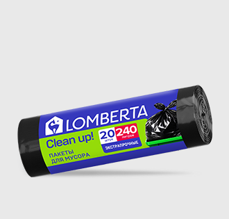 Пакеты для мусора 240 л 20 шт