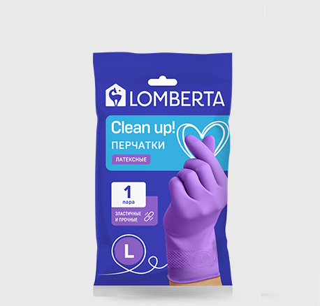 Перчатки латексные L